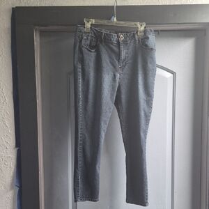 Natural Reflections Skinny Jeans - Dark Blue Wash